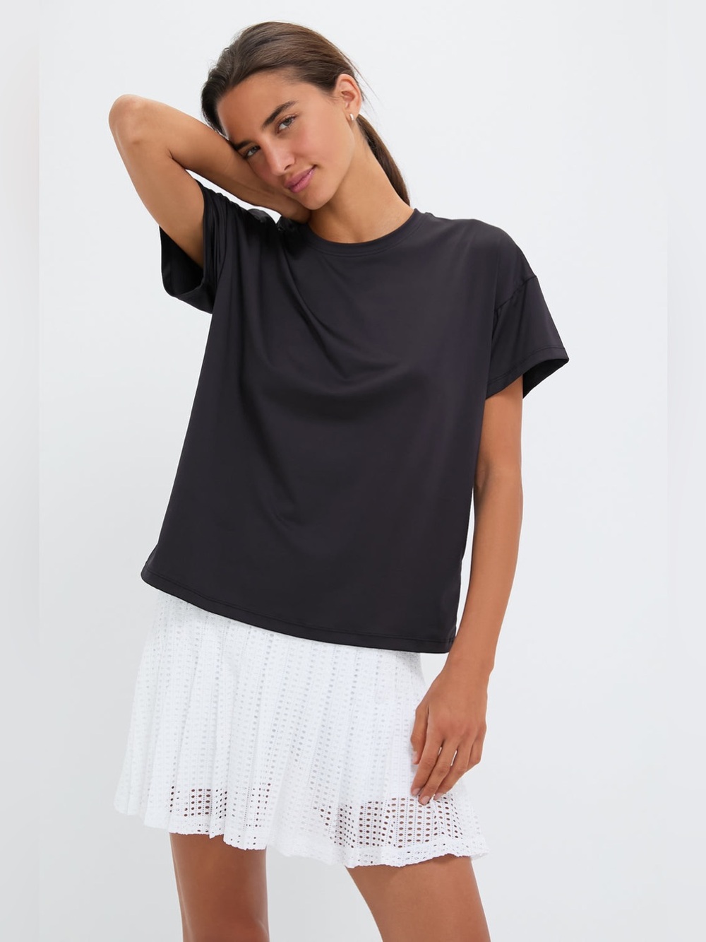 TNUCK SPORT
Black Short Sleeve Performance Jersey Ryan Boyfriend Tee